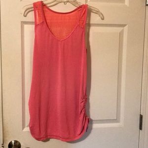 Bright Pink Lululemon Tank Top